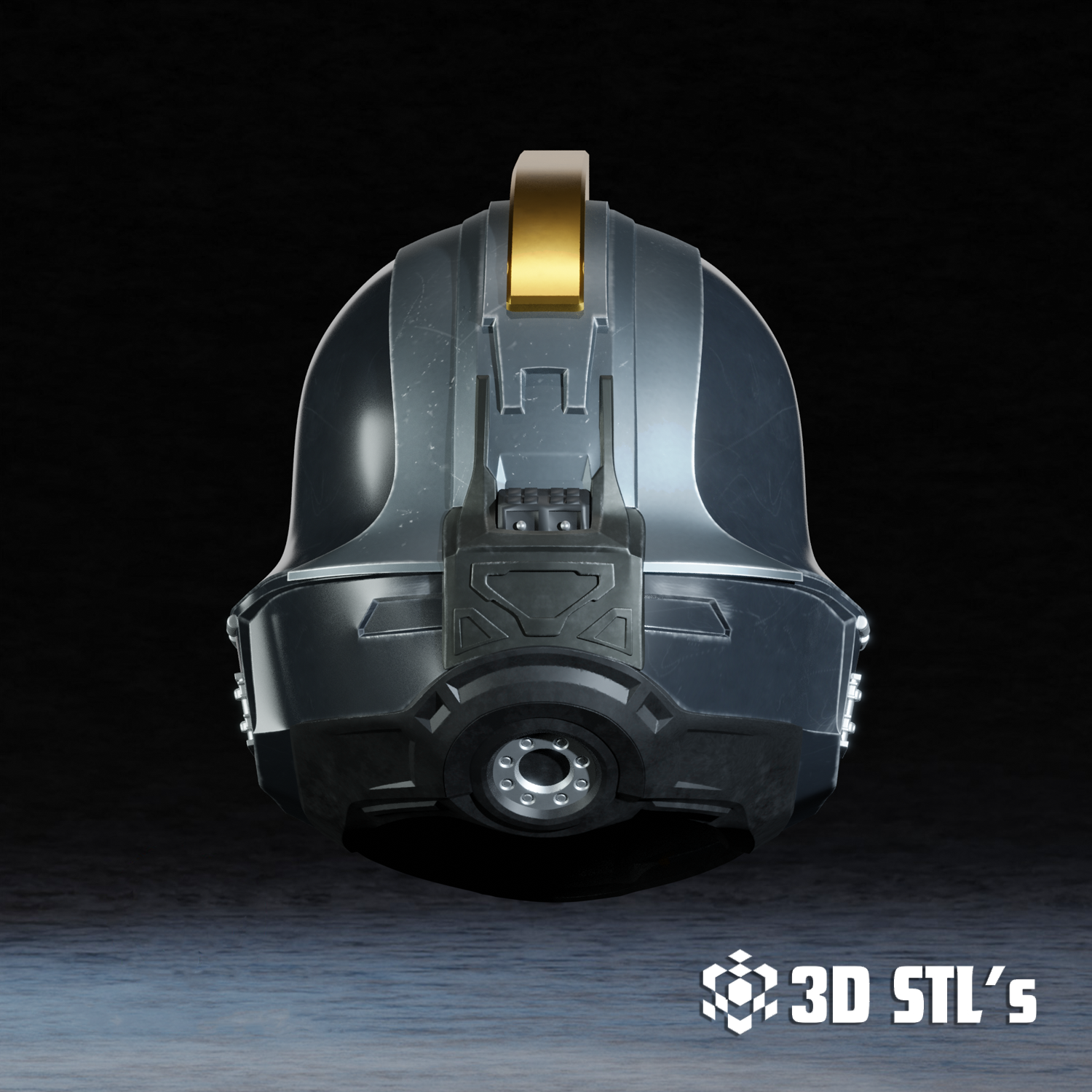 Hero of the Federation Helmet STL File 3D Print Model