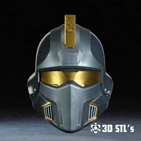 Hero of the Federation Helmet STL File 3D Print Model