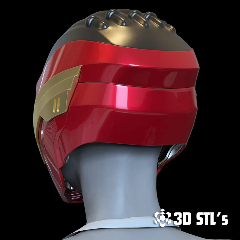 IronHeart Helmet Black Panther Wakanda Forever STL 3D Model