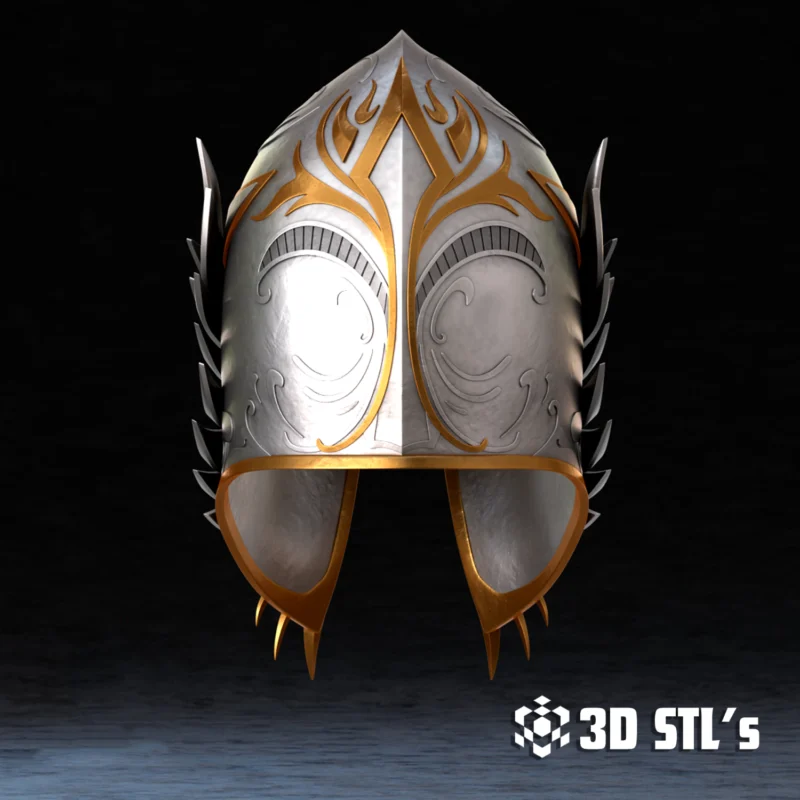 Mithril Helmet STL File 3D Print Model