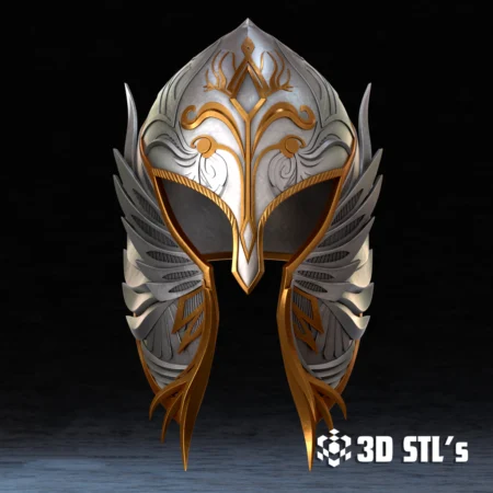 Mithril Helmet STL File 3D Print Model