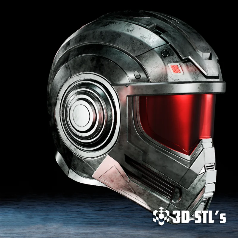 Mr Yosh Helmet STL File 3D Print Model