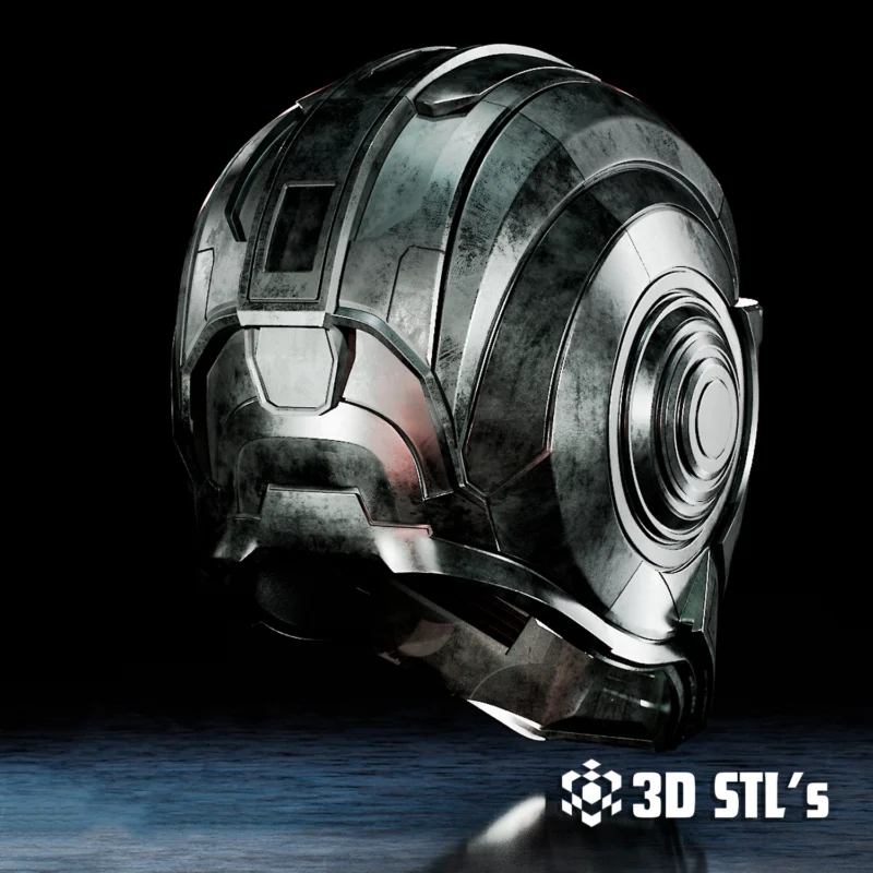 Mr Yosh Helmet STL File 3D Print Model