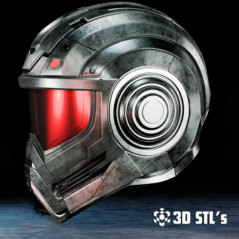Mr Yosh Helmet STL File 3D Print Model