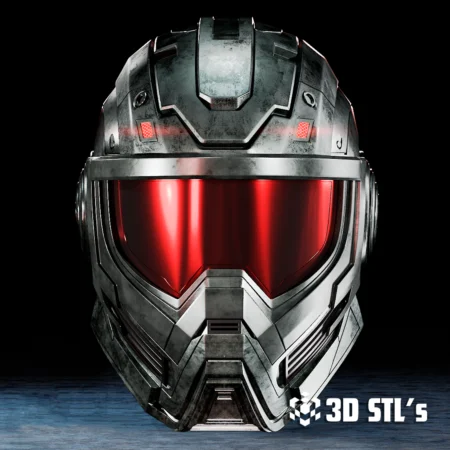 Mr Yosh Helmet STL File 3D Print Model