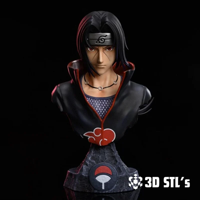 Naruto Bust Bundle STL Files 3D Print Models
