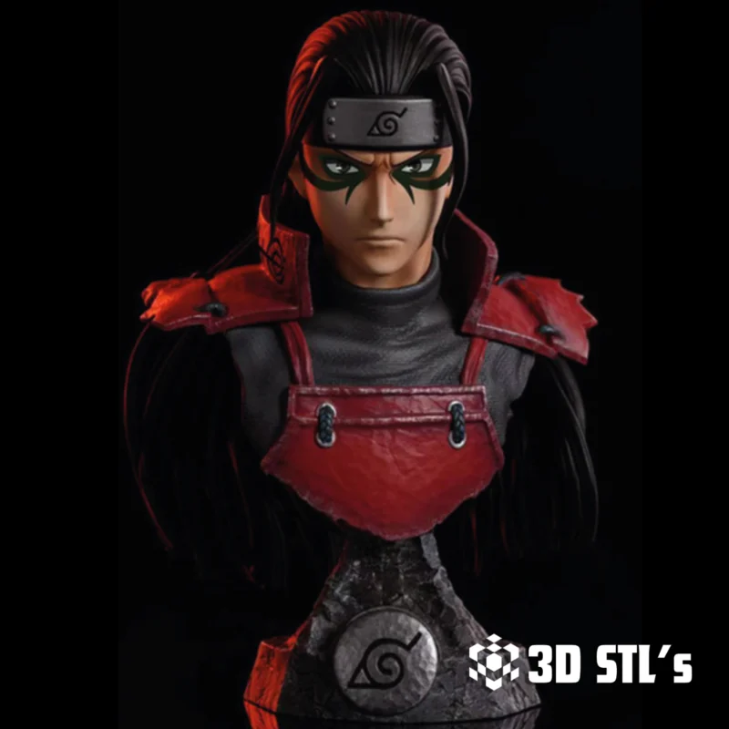 Naruto Bust Bundle STL Files 3D Print Models
