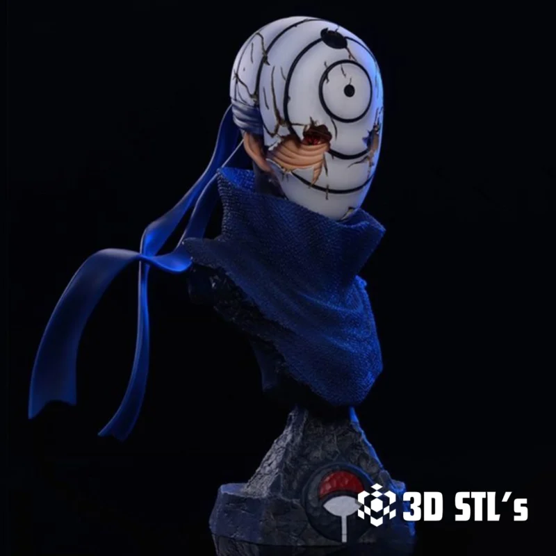 Naruto Bust Bundle STL Files 3D Print Models