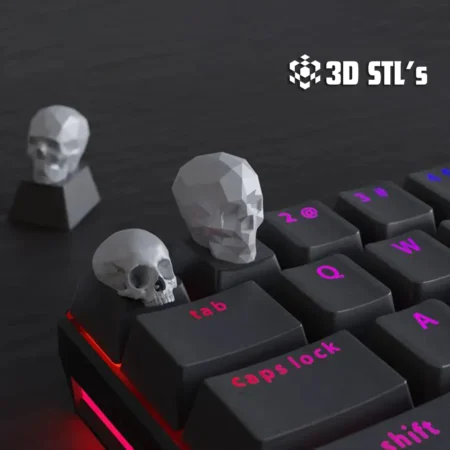 Skull Keycaps STL 3D Print Models