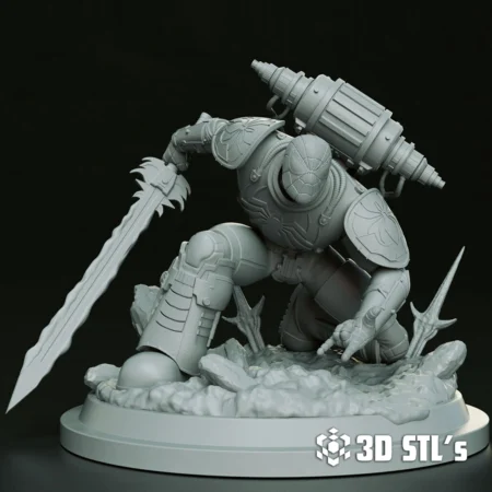 Spider Man Warhammer STL File 3D Print Model
