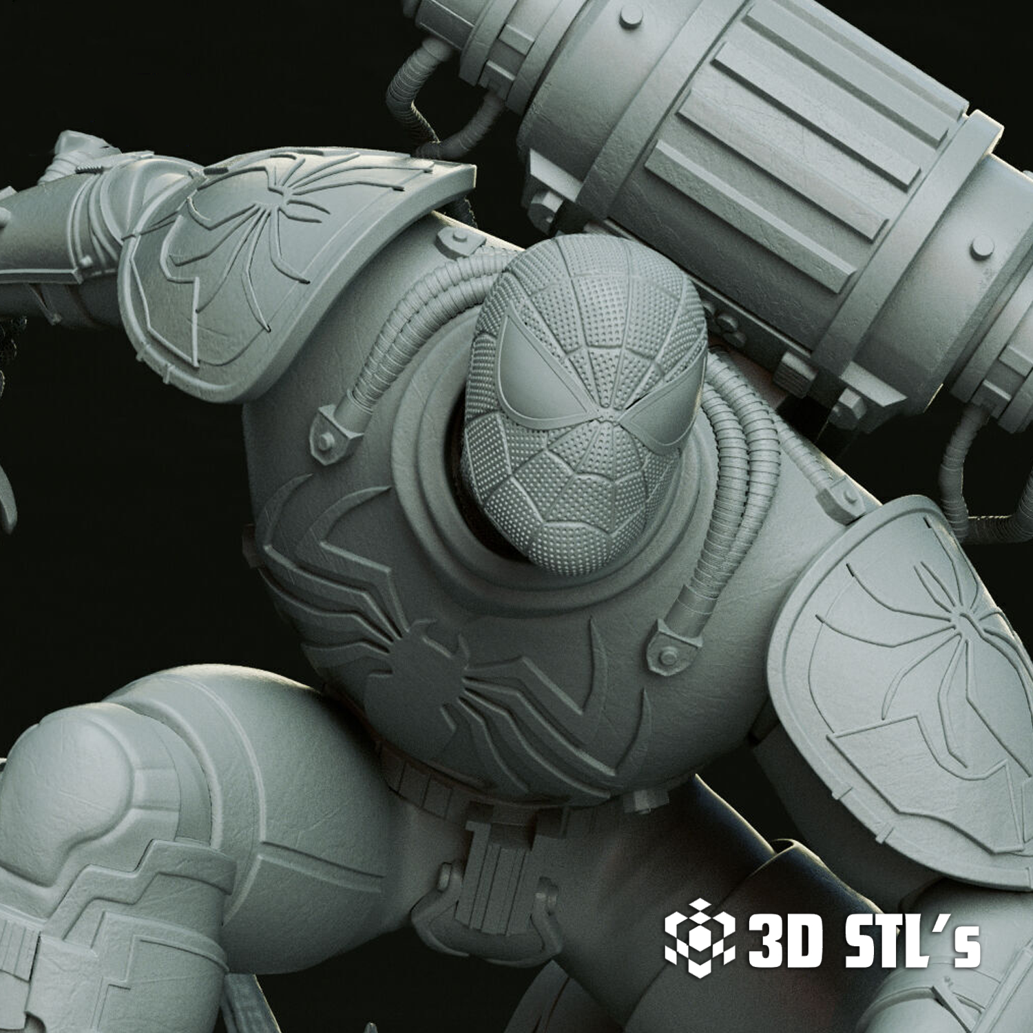 Spider Man Warhammer STL File 3D Print Model