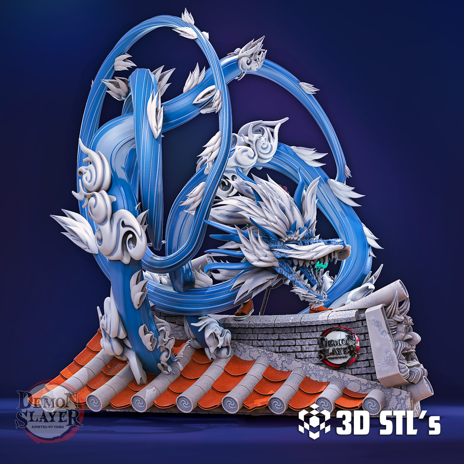 Tanjiro Kamado STL File 3D Print Model