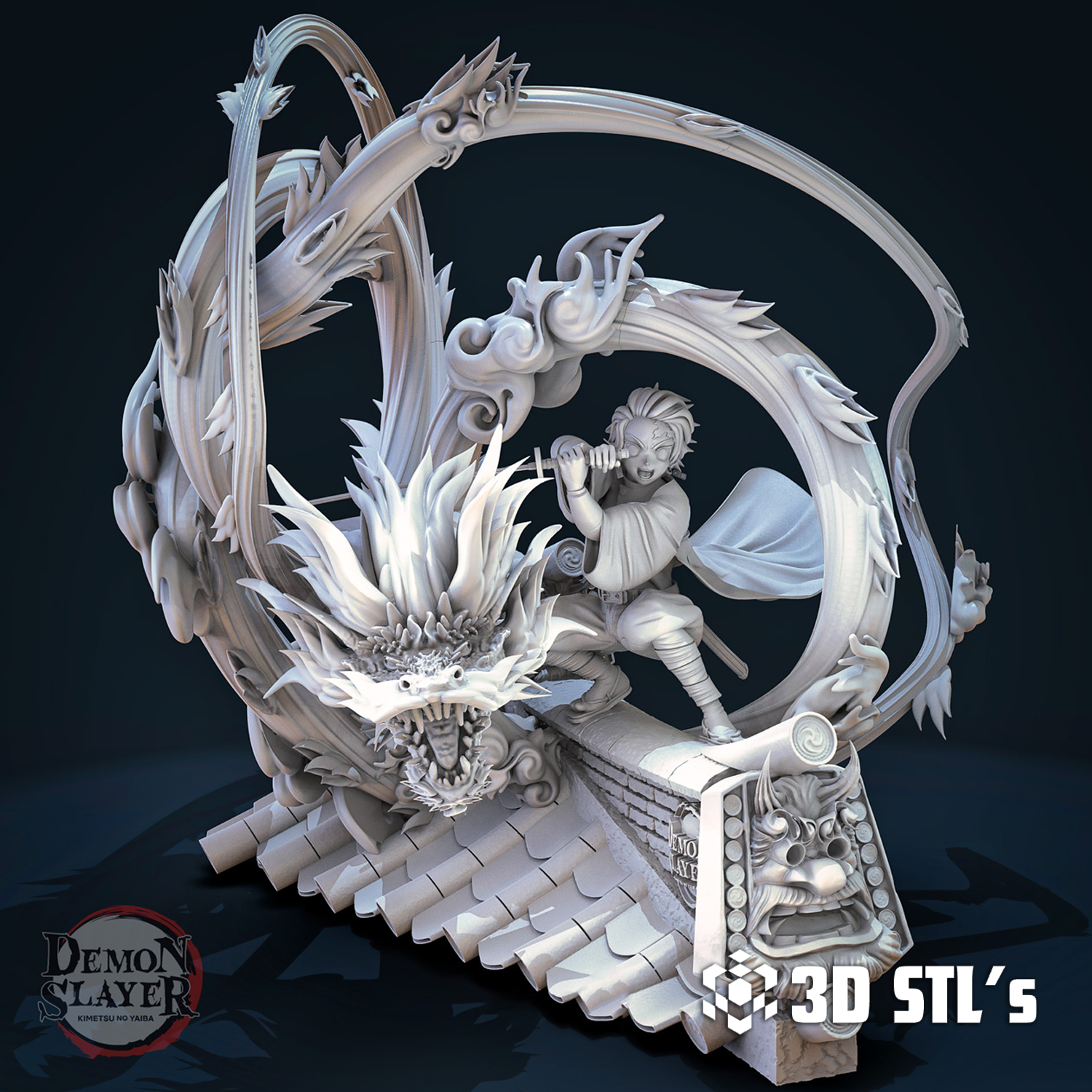 Tanjiro Kamado STL File 3D Print Model - Image 8