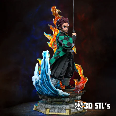 Tanjiro STL File 3D Print Model