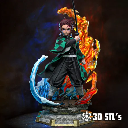 Tanjiro STL File 3D Print Model