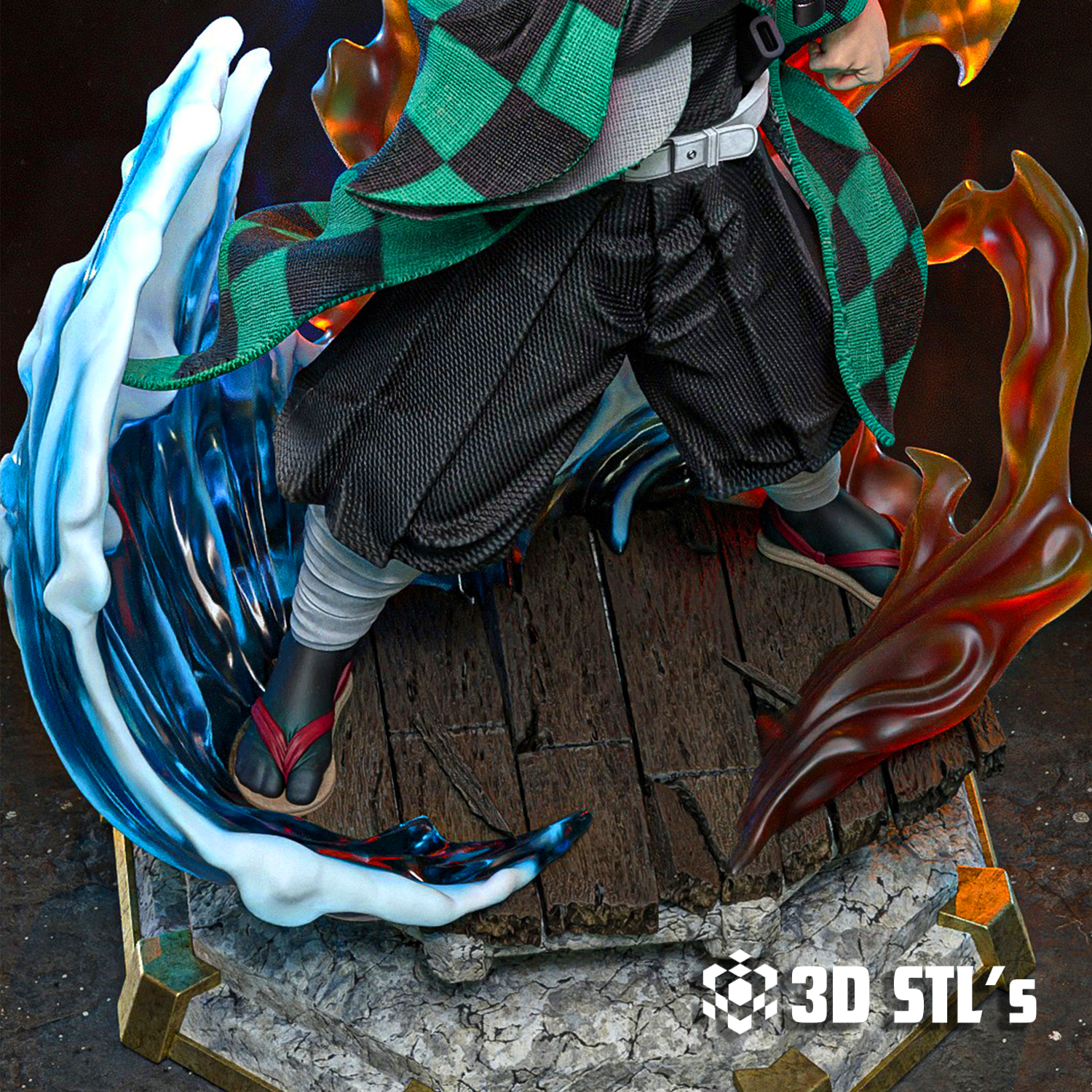 Tanjiro STL File 3D Print Model