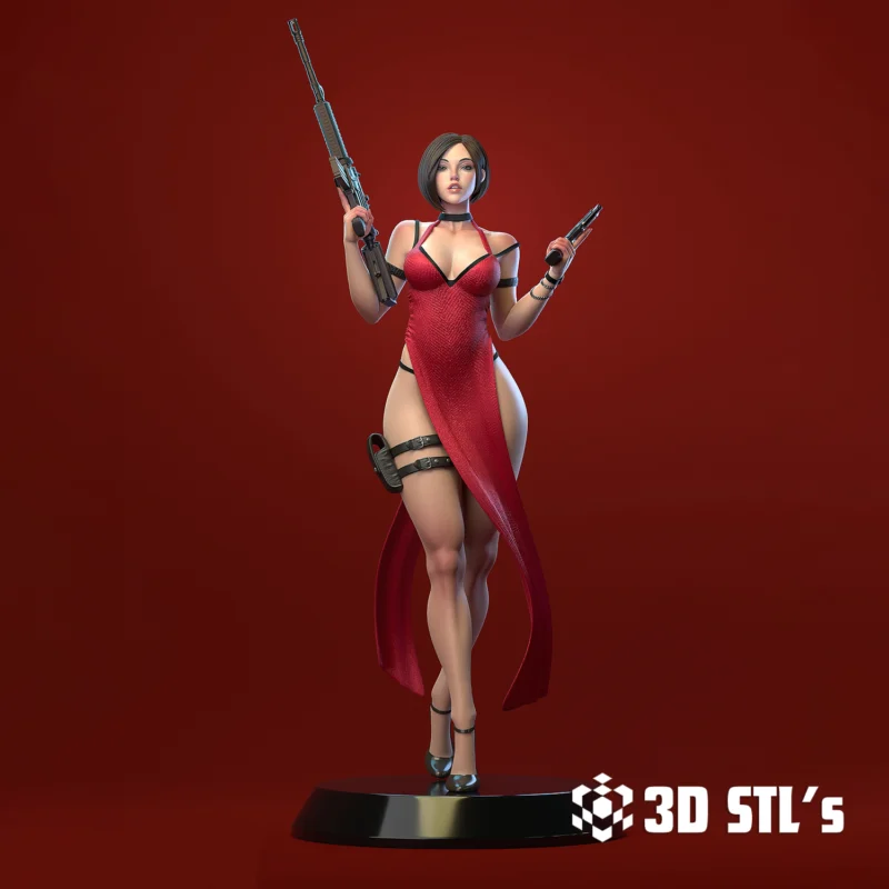Ada Wong STL File 3D Print Epic Model - 3D STLs