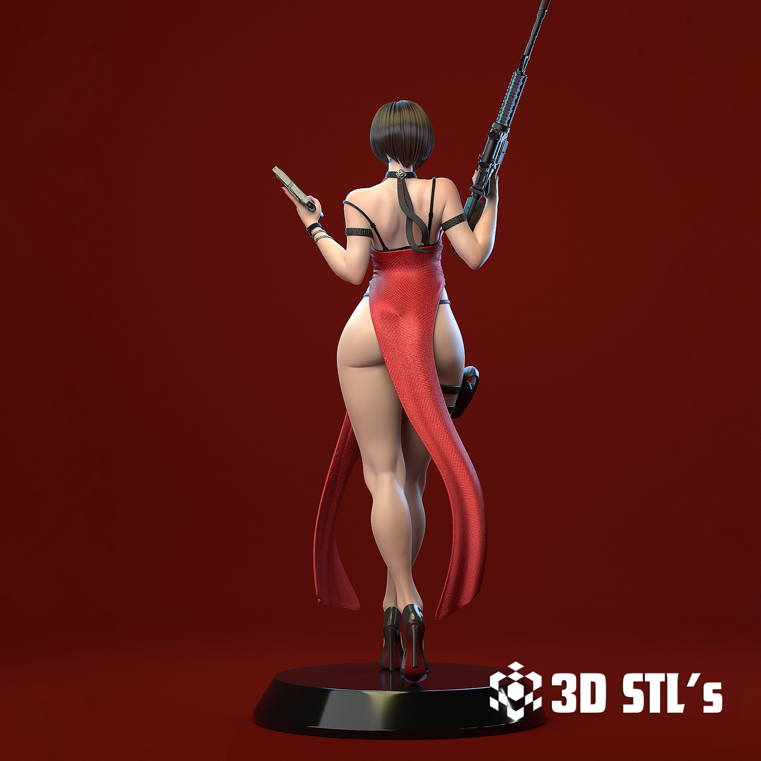 Ada Wong STL File 3D Print Model 3 Ada Wong STL