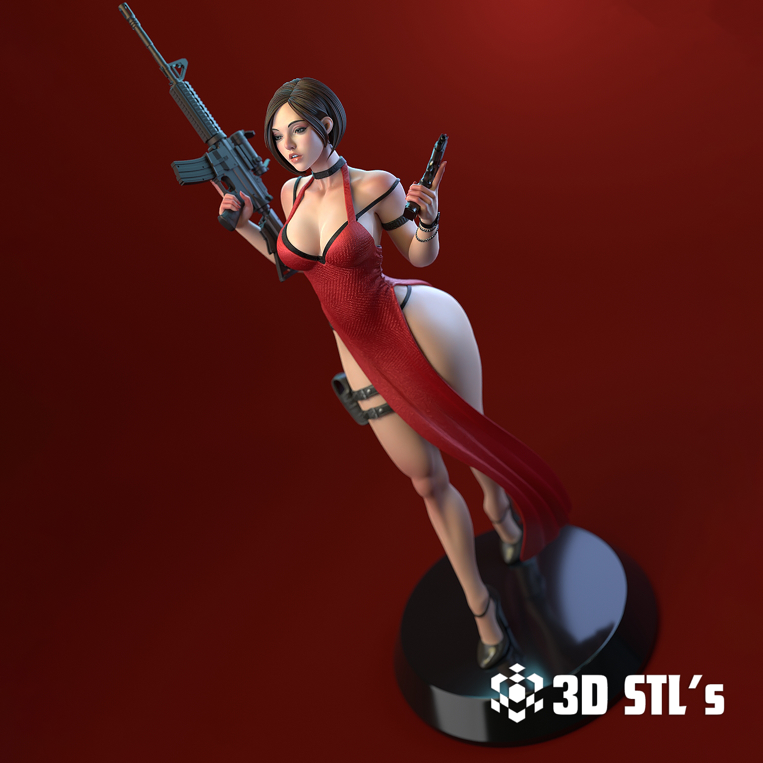 Ada Wong STL File 3D Print Model 6 Ada Wong STL