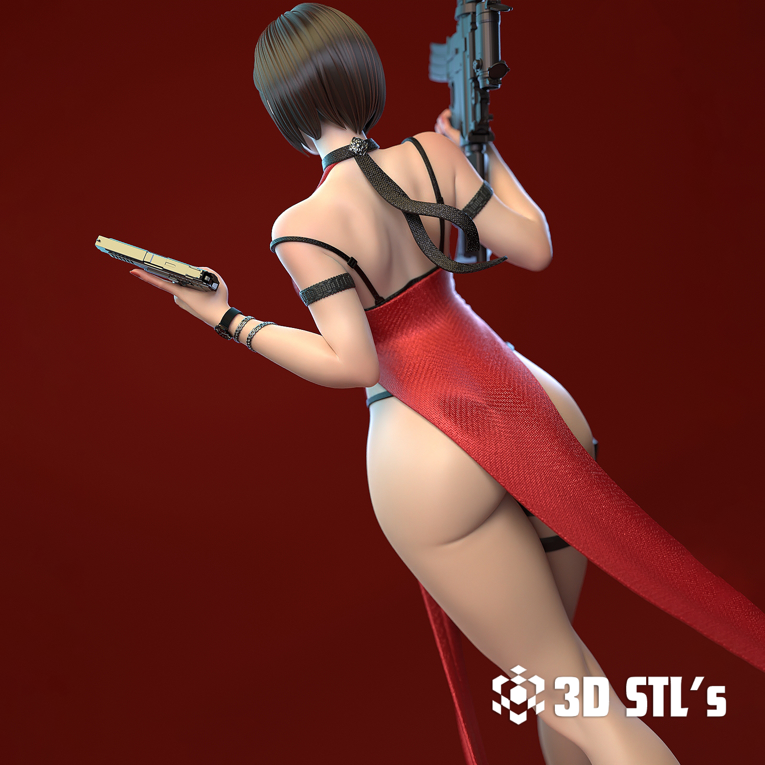 Ada Wong STL File 3D Print Model 7 Ada Wong STL