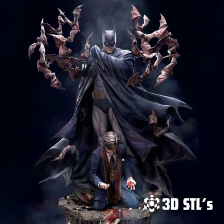 STL Models - 3DSTLS 4 Batman Birth of Justice STL File 3D Print Models