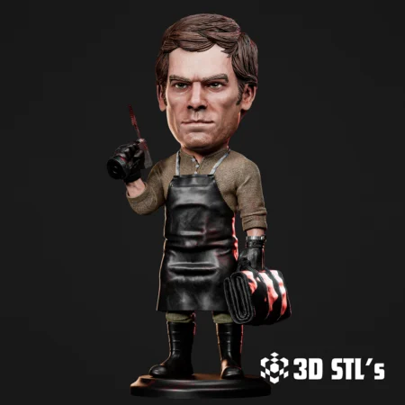 STL Models - 3DSTLS 50 Dexter Chibi STL File 3D Print Model