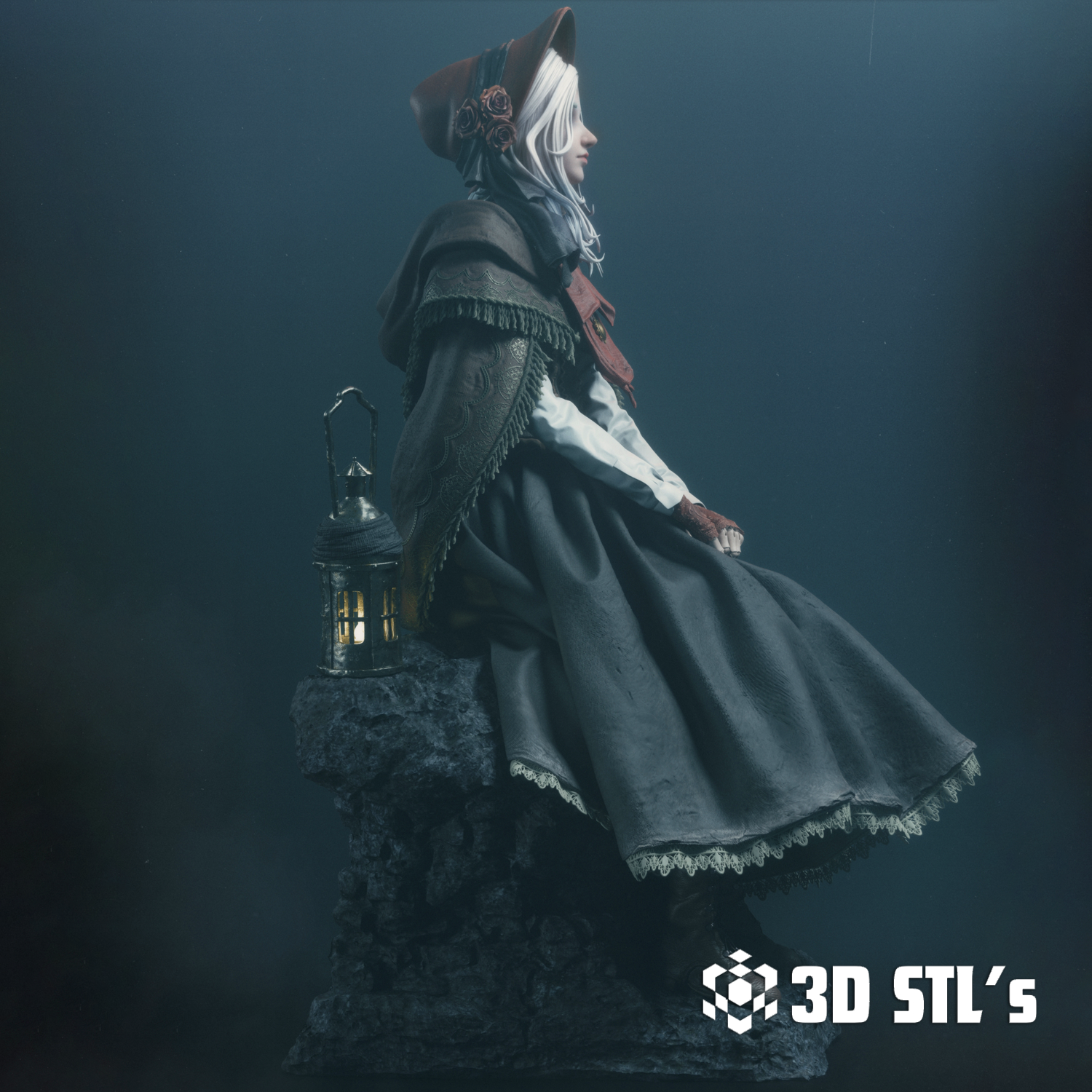Doll Bloodborne STL File 3D Print Epic Model 3 Doll Bloodborne STL File 3D Print Model