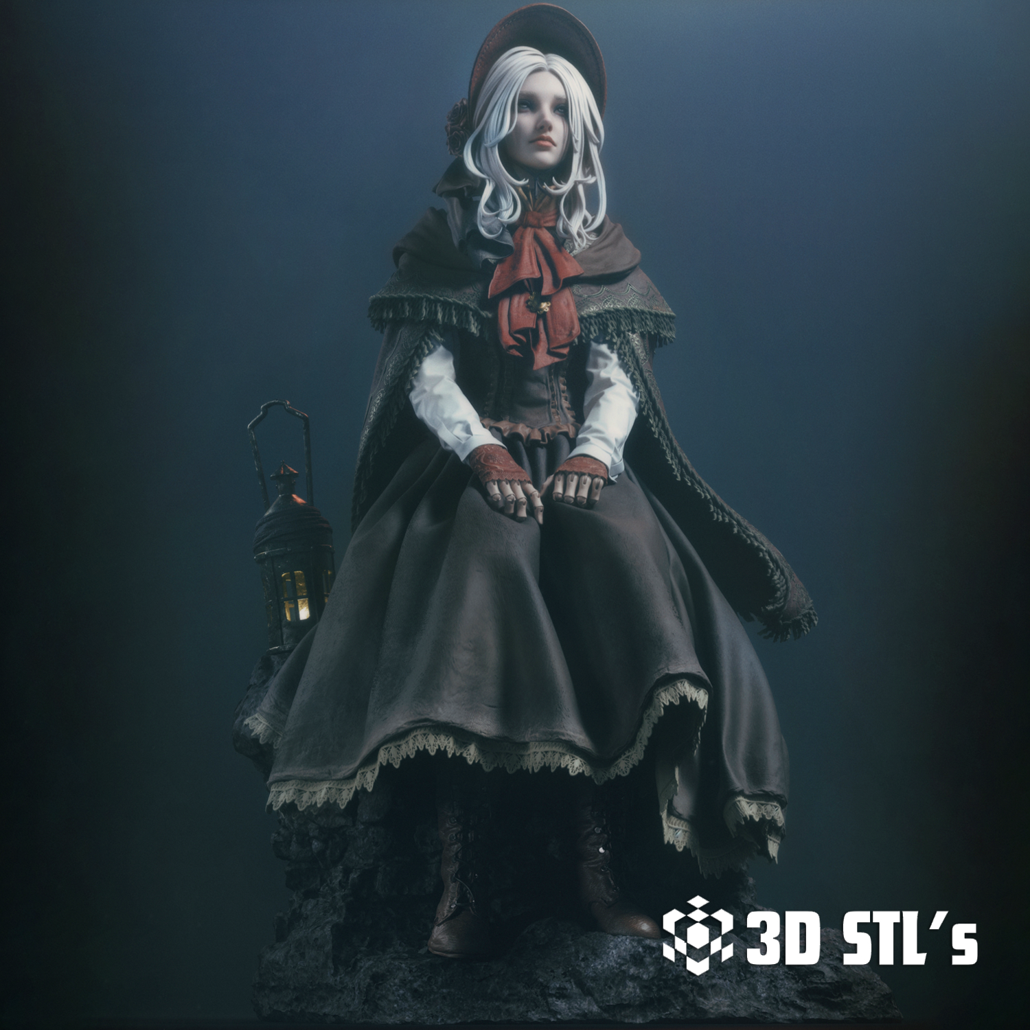 Doll Bloodborne STL File 3D Print Epic Model 1 Doll Bloodborne STL File 3D Print Model