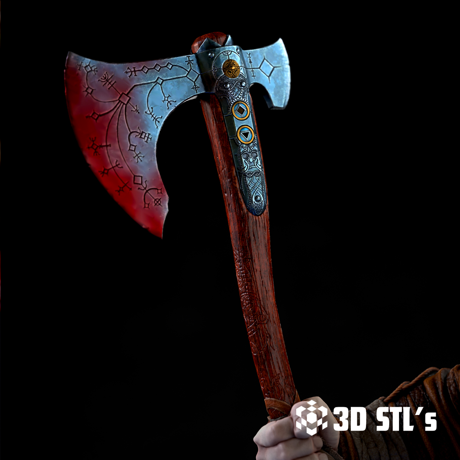 Kratos STL File 3D Print Model 6 Kratos STL File
