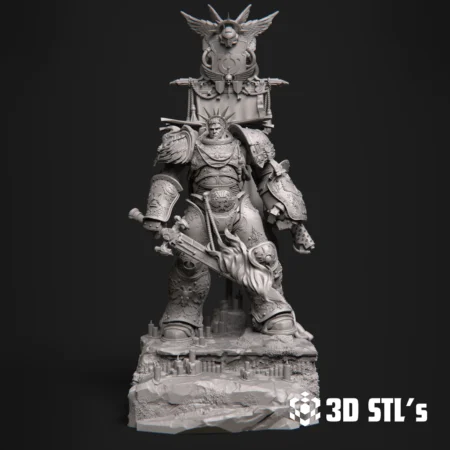 STL Models - 3DSTLS 8 Roboute Guilliman STL