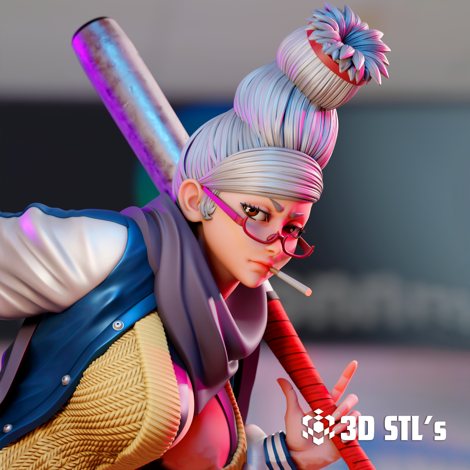 Seiko Ayase STL File 3D Print Epic Model 4 Seiko Ayase STL File 3D Print Model