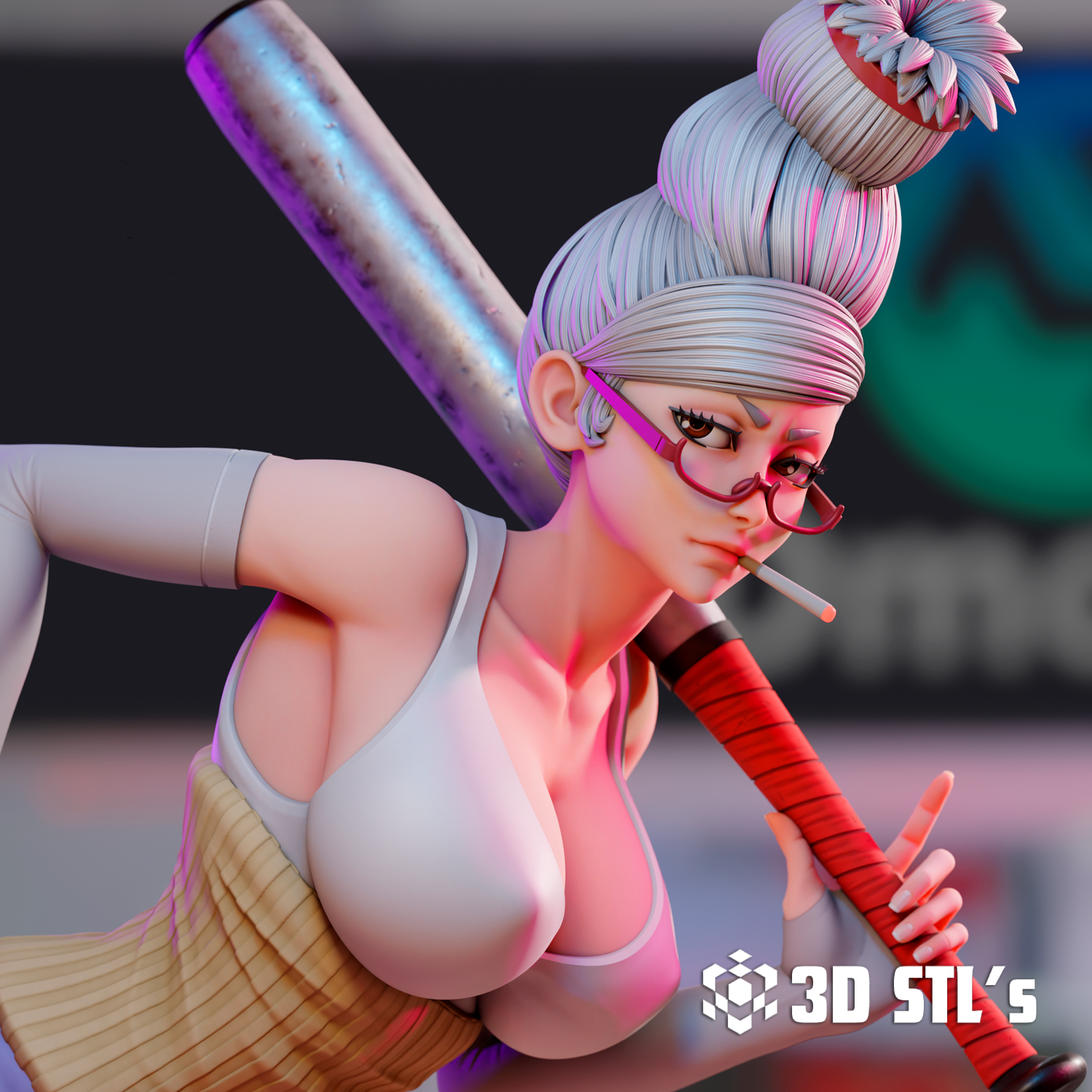 Seiko Ayase STL File 3D Print Epic Model 7 Seiko Ayase STL File 3D Print Model