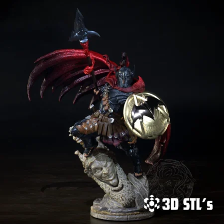 STL Models - 3DSTLS 2 Spartan Batman STL File 3D Print Model