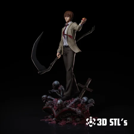 Light Yagami STL Files 3D Printing Model
