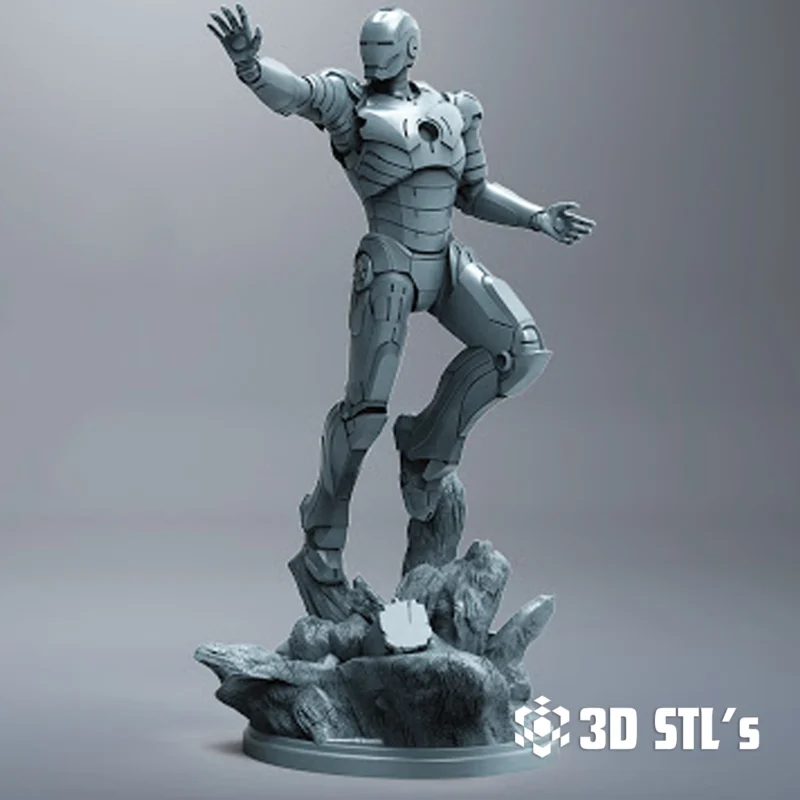 Marvel STL Pack – Superhero 3D Printing Epic STL Files Bundle - 3D STLs