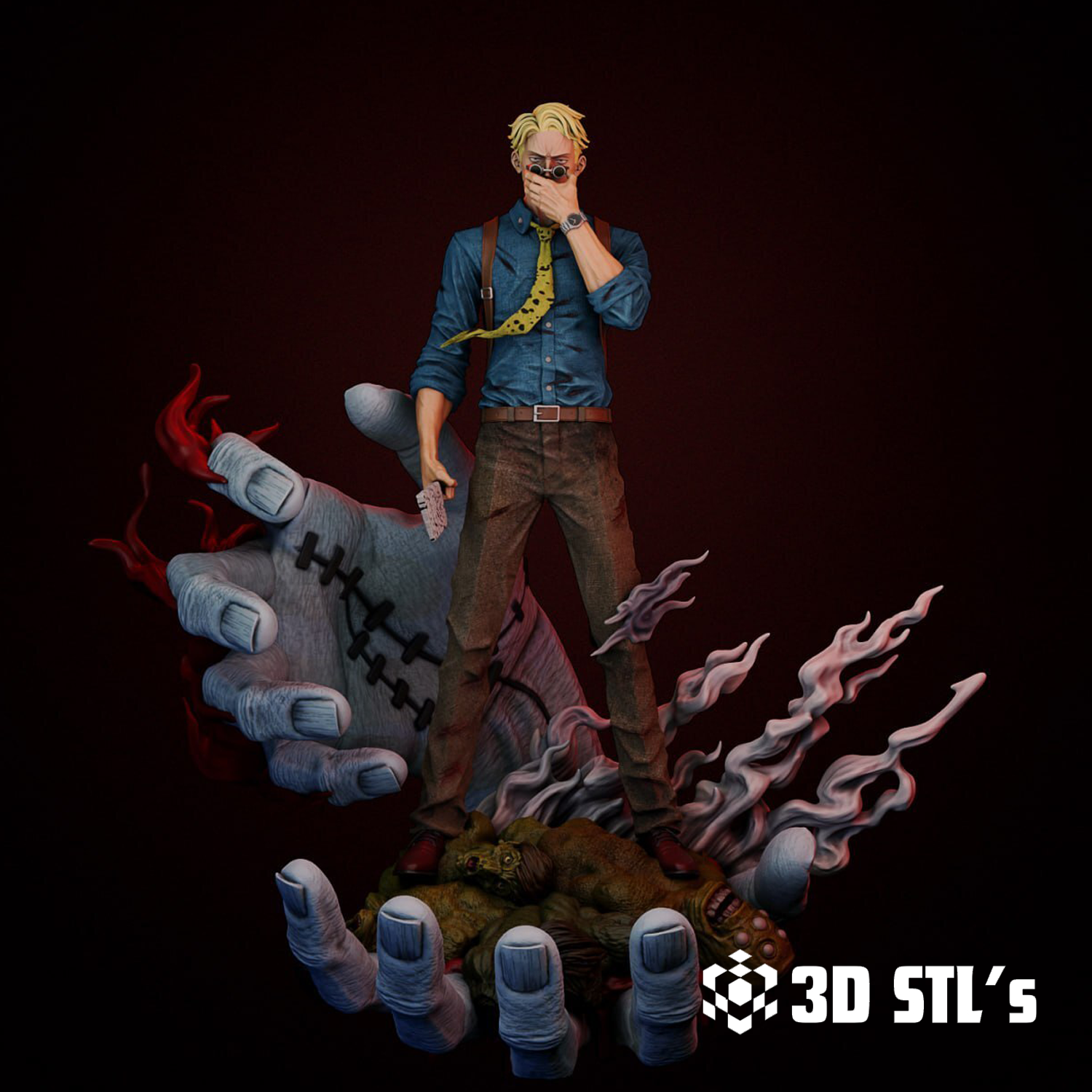 Nanami Kento STL File 3D Print Model 3 Nanami Kento STL File 3D Print Model - Image 3