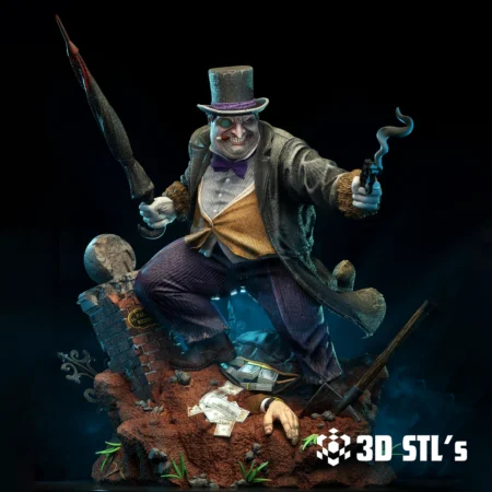 Penguin STL File 3D Print Model