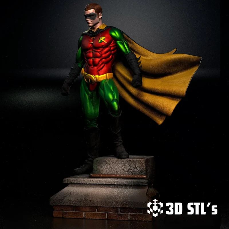 Robin Batman Forever STL File 3D Print Epic Model - 3D STLs