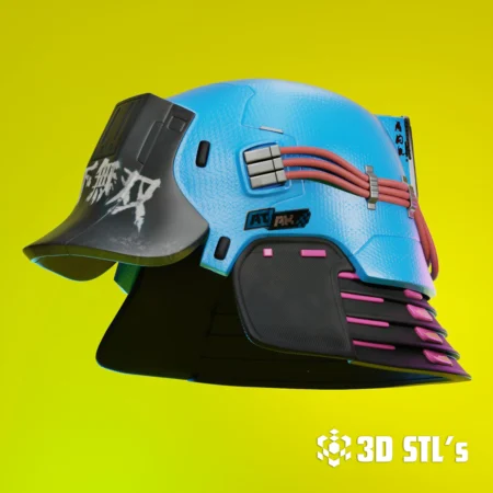 Cyberpunk Kabuto Helmet STL
