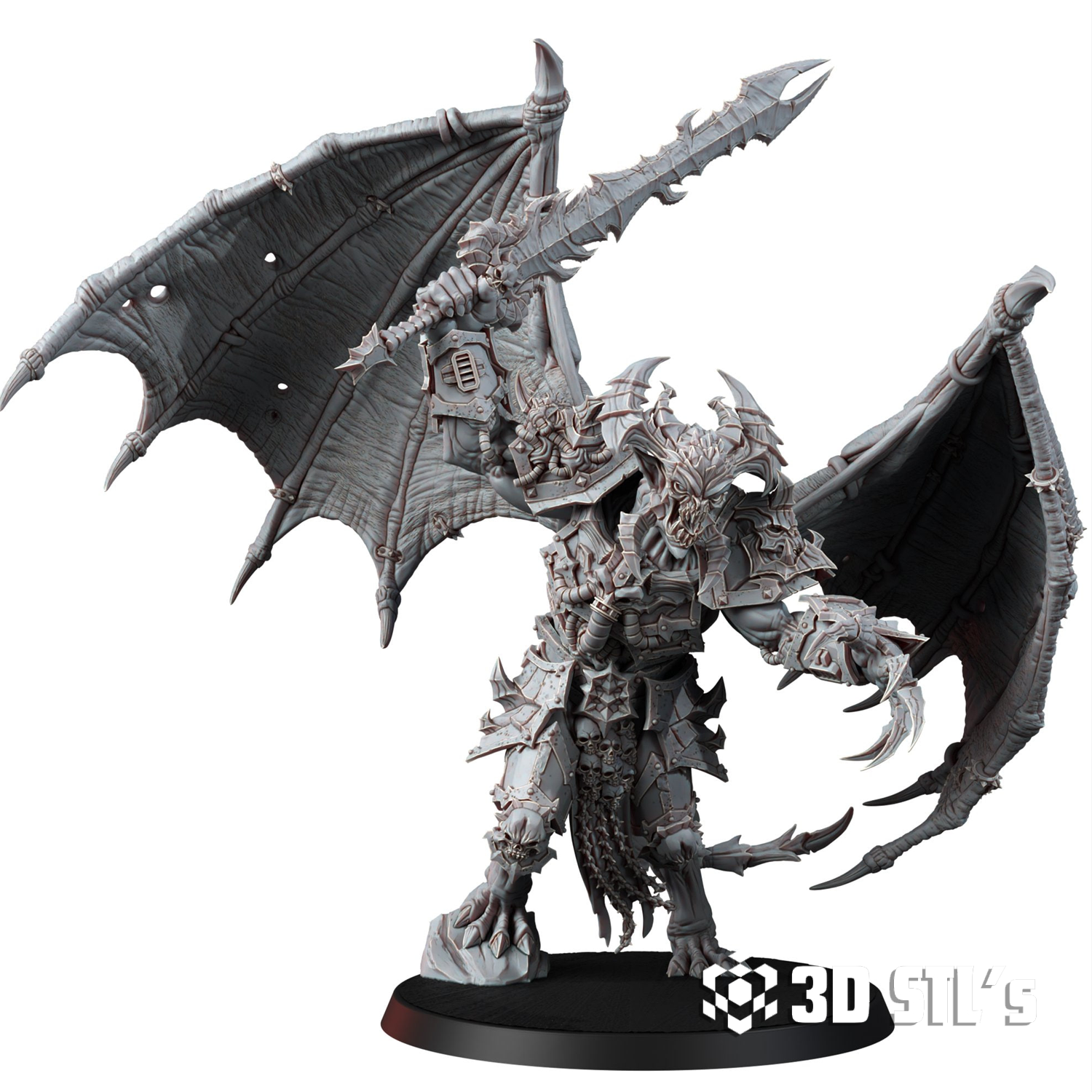 Daemon Prince STL Files 3D Printing Model 5 Daemon Prince STL