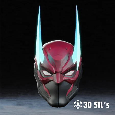 STL Models - 3DSTLS 2 Daredevil 2099 Helmet STL