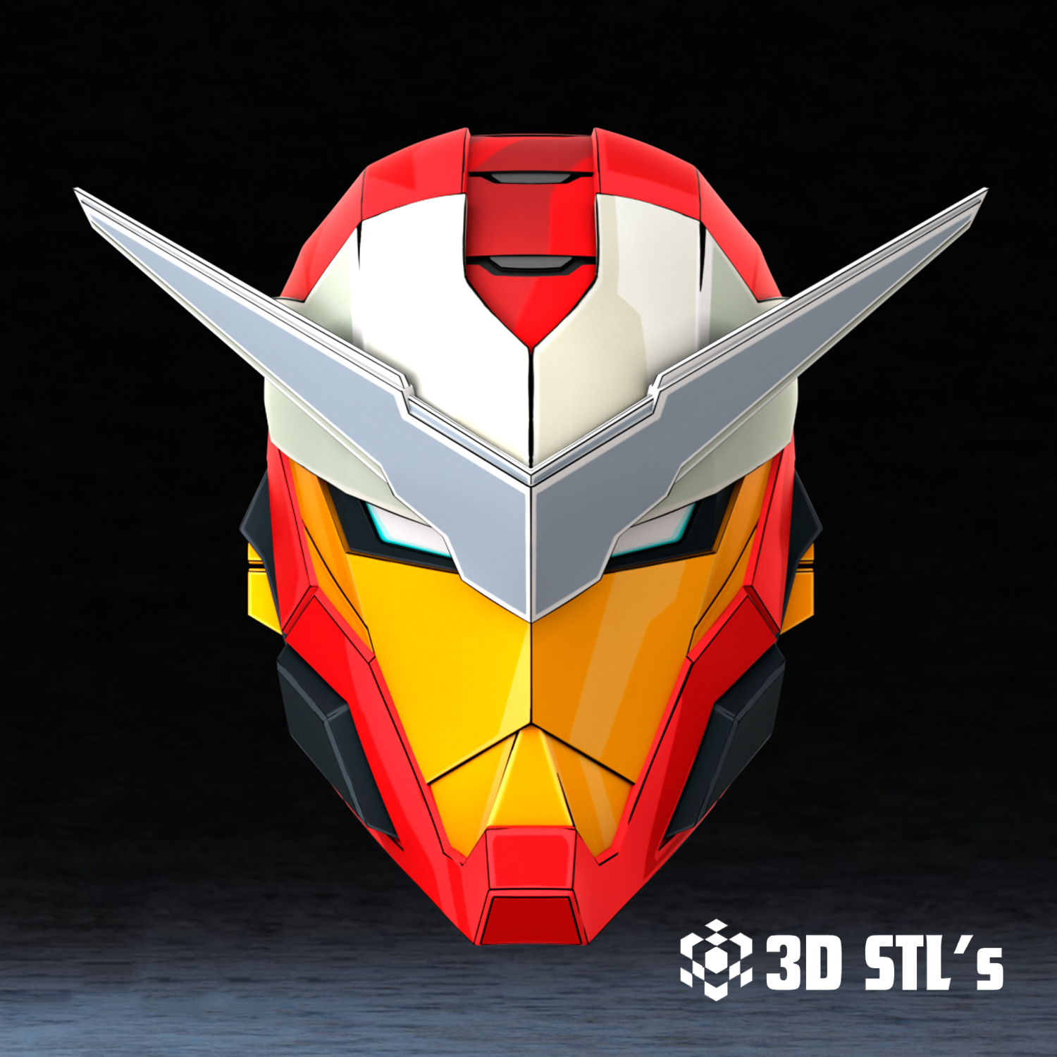 Iron Man Tokon Helmet STL 3D Printing Model 1 Iron Man Tokon Helmet STL