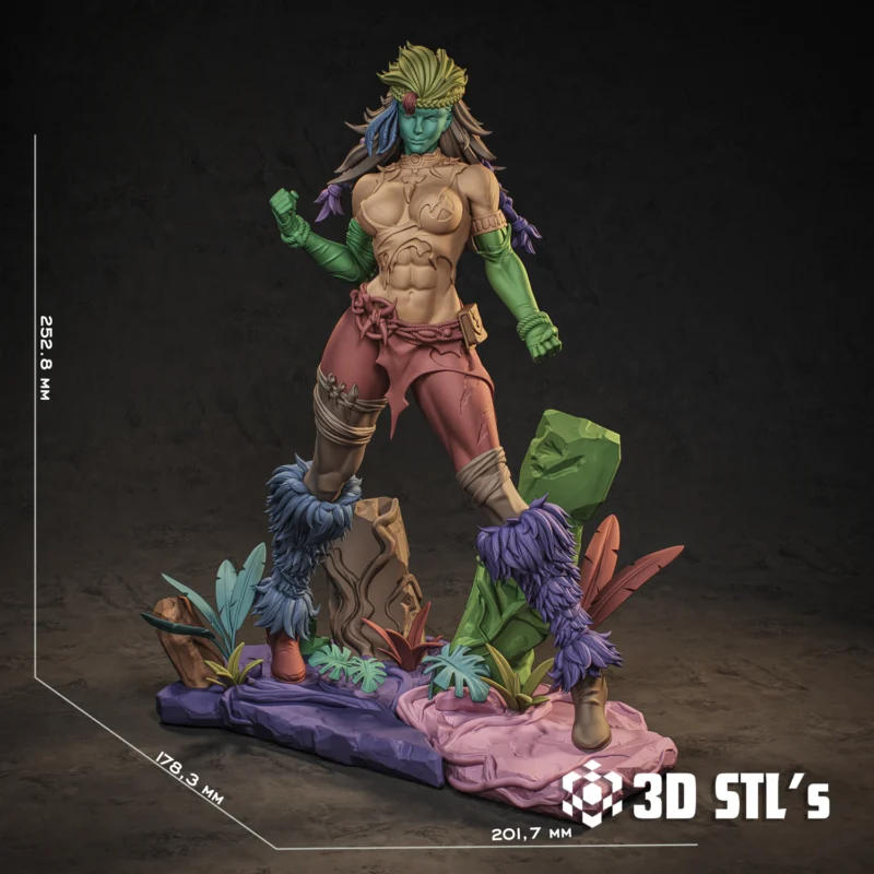 Marvel Rouge 3d Model Rogue STL 3D Printing Epic Model - 3D STLs