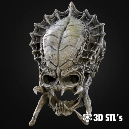 Predator Skull STL